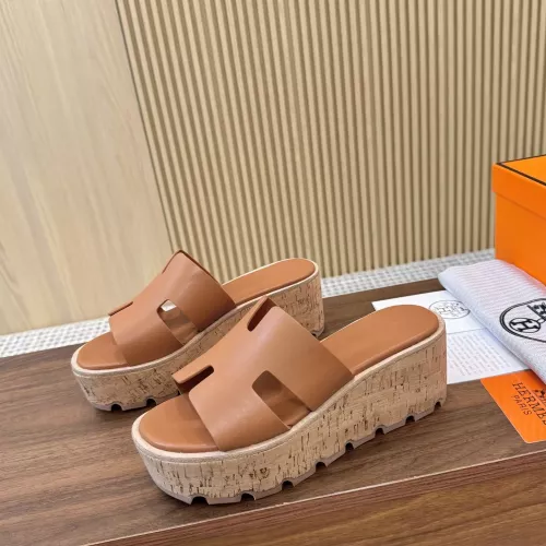Hermes Slippers For Women #1357612 $82.00 USD, Wholesale Replica Hermes Slippers