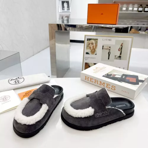 Hermes Slippers For Women #1357638 $92.00 USD, Wholesale Replica Hermes Slippers