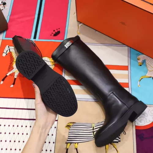 Replica Hermes Boots For Women #1357663 $115.00 USD for Wholesale