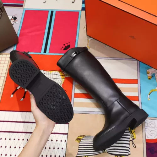 Replica Hermes Boots For Women #1357664 $115.00 USD for Wholesale