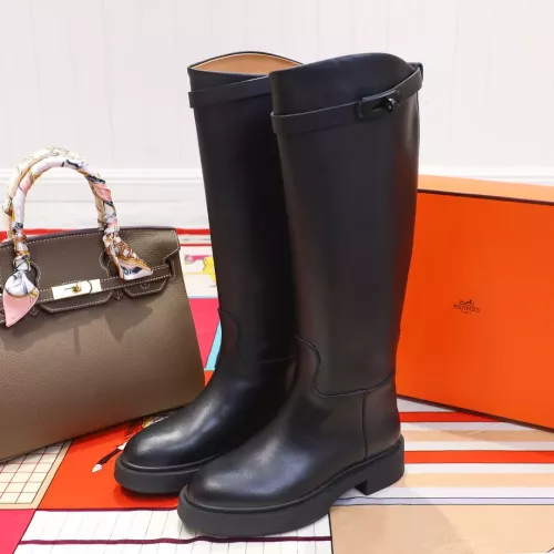 Replica Hermes Boots For Women #1357664 $115.00 USD for Wholesale