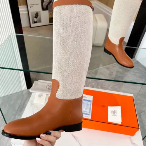 Replica Hermes Boots For Women #1357669 $115.00 USD for Wholesale