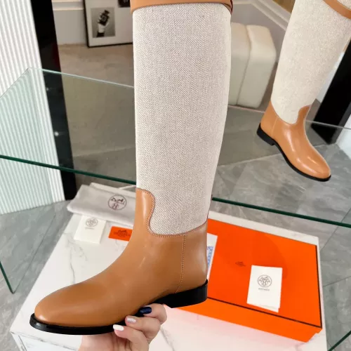 Replica Hermes Boots For Women #1357671 $115.00 USD for Wholesale
