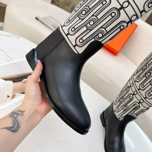 Replica Hermes Boots For Women #1357672 $118.00 USD for Wholesale