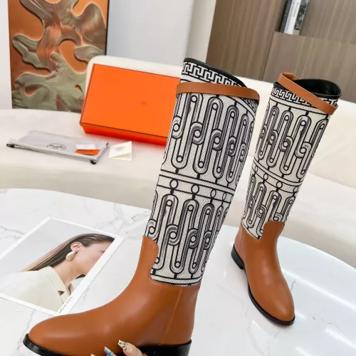 Replica Hermes Boots For Women #1357673 $118.00 USD for Wholesale