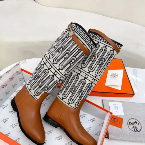 Replica Hermes Boots For Women #1357673 $118.00 USD for Wholesale
