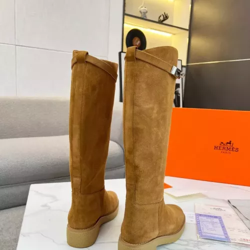 Replica Hermes Boots For Women #1357675 $118.00 USD for Wholesale