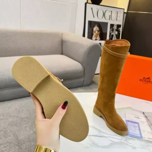 Replica Hermes Boots For Women #1357675 $118.00 USD for Wholesale