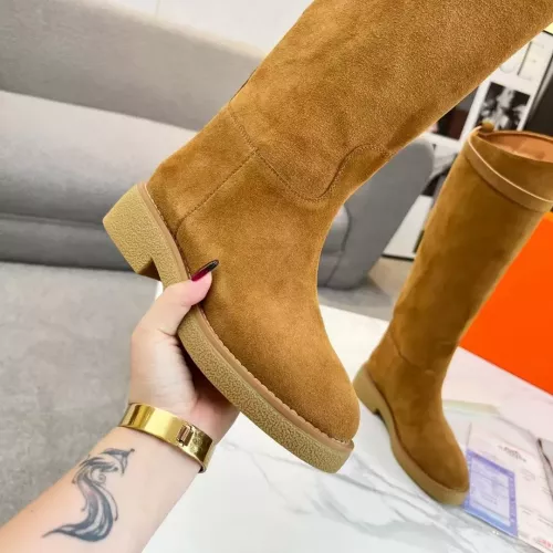 Replica Hermes Boots For Women #1357675 $118.00 USD for Wholesale