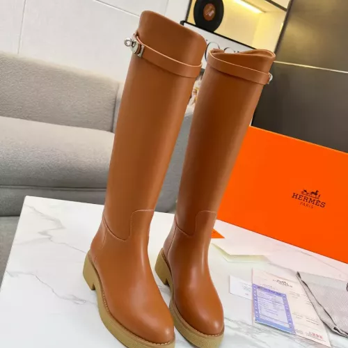 Replica Hermes Boots For Women #1357677 $118.00 USD for Wholesale