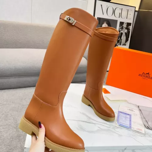 Replica Hermes Boots For Women #1357677 $118.00 USD for Wholesale
