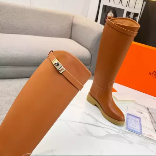 Replica Hermes Boots For Women #1357677 $118.00 USD for Wholesale
