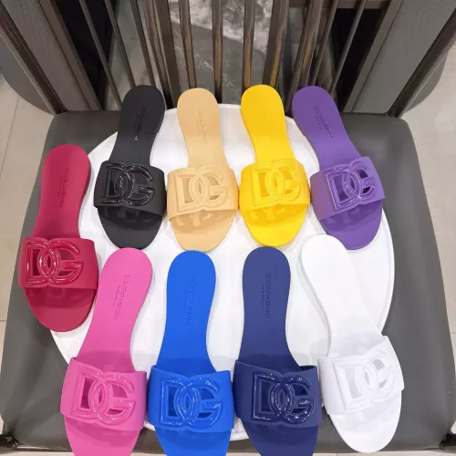 Replica Dolce & Gabbana D&G Slippers For Women #1357683 $48.00 USD for Wholesale