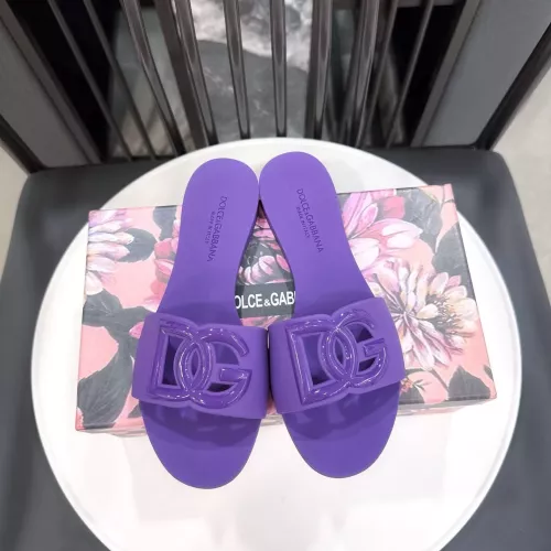 Dolce &amp; Gabbana D&amp;G Slippers For Women #1357688 $48.00 USD, Wholesale Replica Dolce &amp; Gabbana D&amp;G Slippers