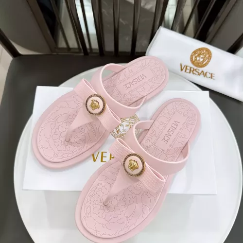 Versace Slippers For Women #1357698 $60.00 USD, Wholesale Replica Versace Slippers