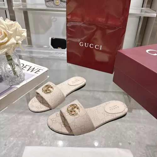 Gucci Slippers For Women #1357712 $76.00 USD, Wholesale Replica Gucci Slippers