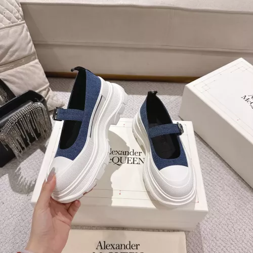 Replica Alexander McQueen Casual Shoes For Women #1357729 $108.00 USD for Wholesale