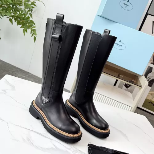 Prada Boots For Women #1357736 $140.00 USD, Wholesale Replica Prada Boots