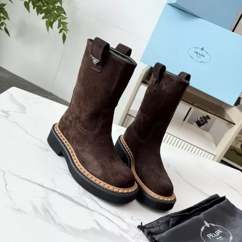 Prada Boots For Women #1357738 $115.00 USD, Wholesale Replica Prada Boots