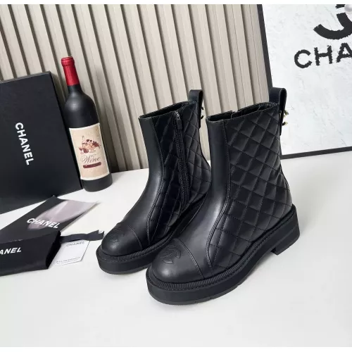 Chanel Boots For Women #1357744 $128.00 USD, Wholesale Replica Chanel Boots