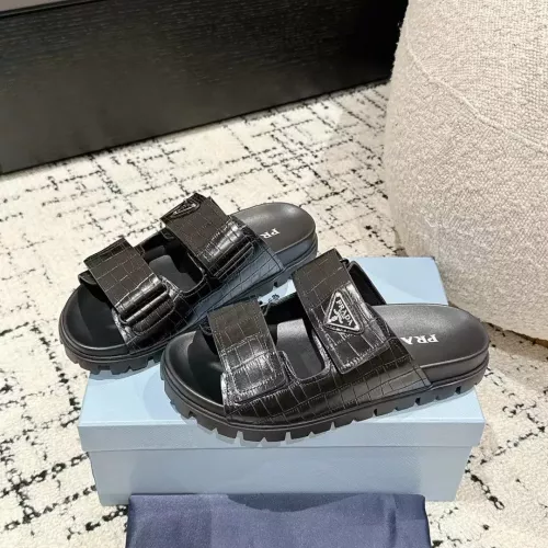 Prada Slippers For Women #1357758 $98.00 USD, Wholesale Replica Prada Slippers