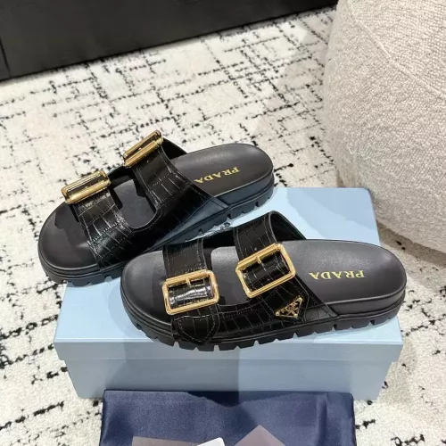 Prada Slippers For Women #1357768 $98.00 USD, Wholesale Replica Prada Slippers