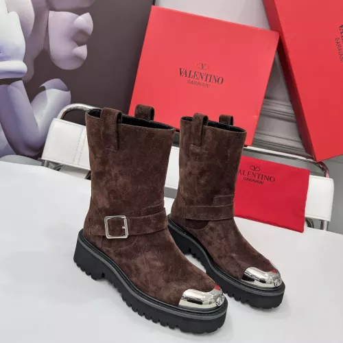 Valentino Boots For Women #1357783 $115.00 USD, Wholesale Replica Valentino Boots