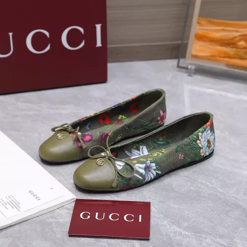 Gucci Flat Shoes For Women #1357804 $108.00 USD, Wholesale Replica Gucci Flat Shoes