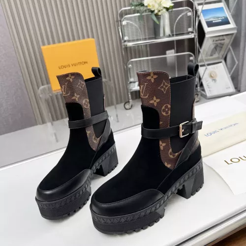 Louis Vuitton Boots For Women #1357813 $108.00 USD, Wholesale Replica Louis Vuitton Boots