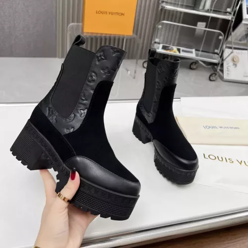 Louis Vuitton Boots For Women #1357815 $105.00 USD, Wholesale Replica Louis Vuitton Boots