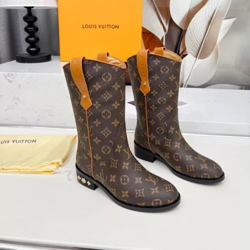 Louis Vuitton Boots For Women #1357824 $108.00 USD, Wholesale Replica Louis Vuitton Boots