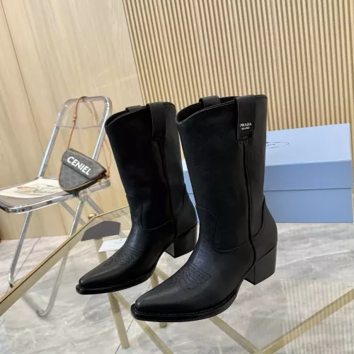 Prada Boots For Women #1357850 $158.00 USD, Wholesale Replica Prada Boots