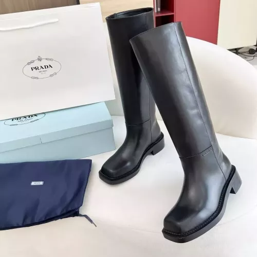 Prada Boots For Women #1357854 $140.00 USD, Wholesale Replica Prada Boots