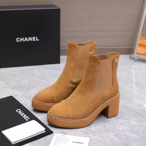 Replica Chanel Boots For Women #1357869 $128.00 USD for Wholesale