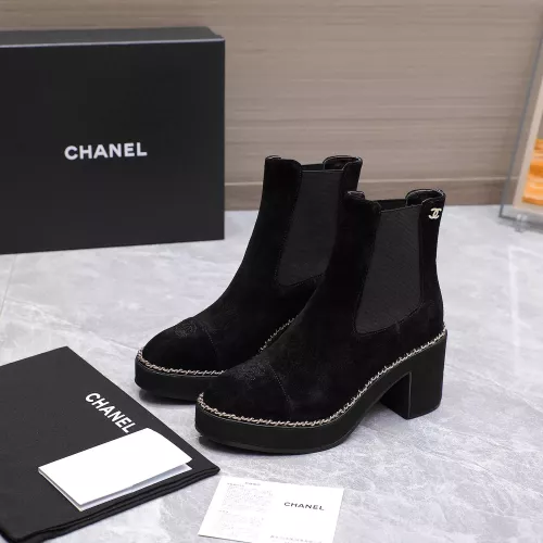 Replica Chanel Boots For Women #1357870 $128.00 USD for Wholesale