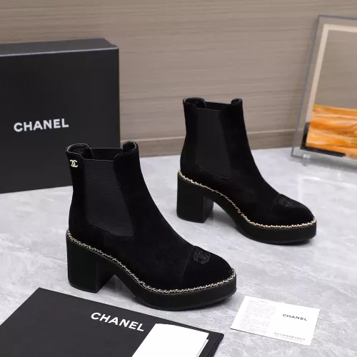 Replica Chanel Boots For Women #1357870 $128.00 USD for Wholesale