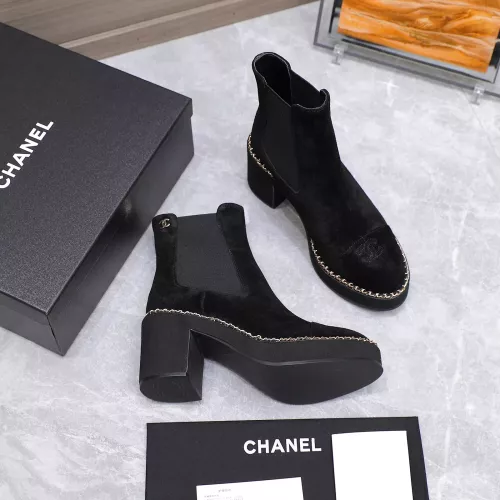 Replica Chanel Boots For Women #1357870 $128.00 USD for Wholesale