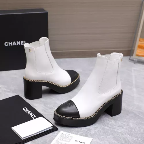 Chanel Boots For Women #1357875 $128.00 USD, Wholesale Replica Chanel Boots