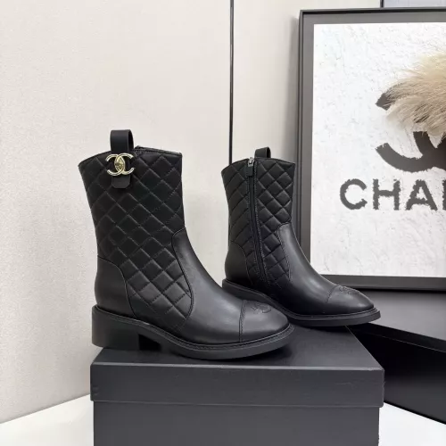 Chanel Boots For Women #1357885 $122.00 USD, Wholesale Replica Chanel Boots