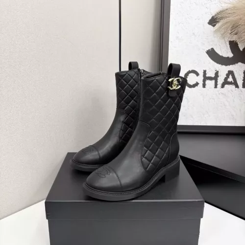 Replica Chanel Boots For Women #1357885 $122.00 USD for Wholesale