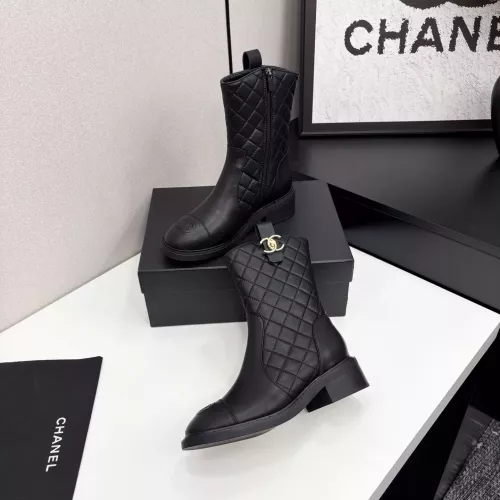 Replica Chanel Boots For Women #1357885 $122.00 USD for Wholesale