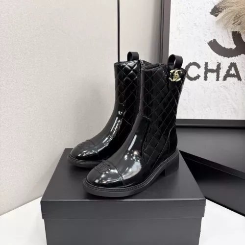 Replica Chanel Boots For Women #1357886 $122.00 USD for Wholesale