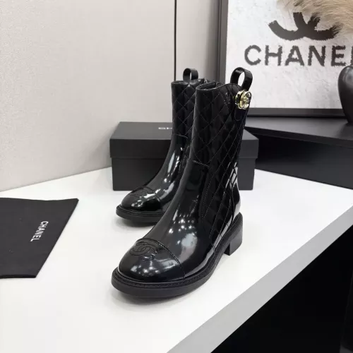 Replica Chanel Boots For Women #1357886 $122.00 USD for Wholesale