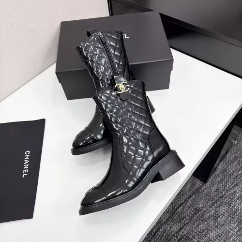 Replica Chanel Boots For Women #1357886 $122.00 USD for Wholesale