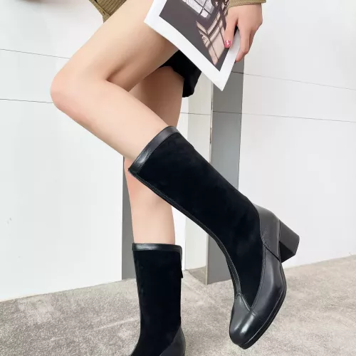 Replica Chanel Boots For Women #1357888 $128.00 USD for Wholesale