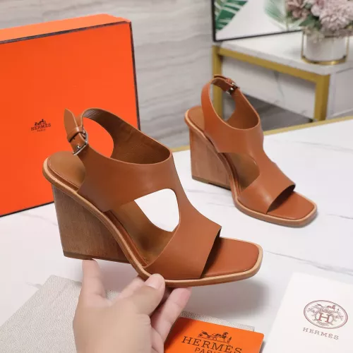 Replica Hermes Sandal For Women #1357915 $115.00 USD for Wholesale