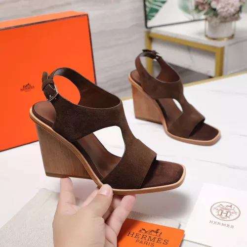 Replica Hermes Sandal For Women #1357917 $115.00 USD for Wholesale