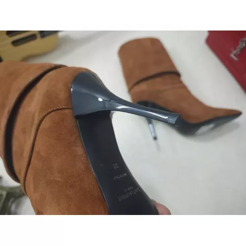 Replica Yves Saint Laurent YSL Boots For Women #1357987 $130.00 USD for Wholesale