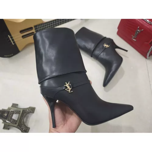 Replica Yves Saint Laurent YSL Boots For Women #1357994 $130.00 USD for Wholesale