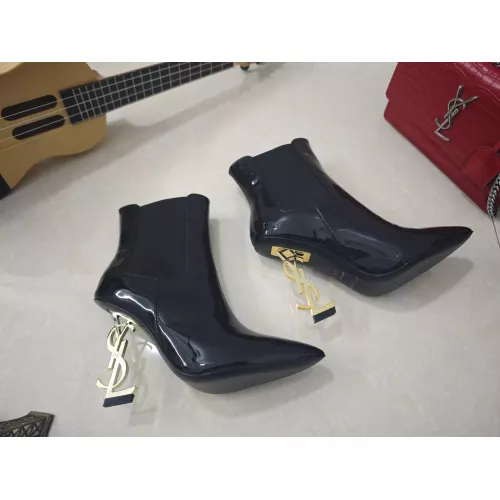 Replica Yves Saint Laurent YSL Boots For Women #1357995 $125.00 USD for Wholesale